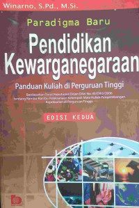 PARADIGMA BARU PENDIDIKAN KEWARGANEGARAAN