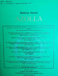 BULLETIN ILMIAH: AZOLLA