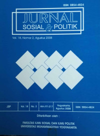 JURNAL SOSIAL & POLITIK